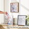 Travel Adventure Archive Shadow Box For Memories,8&12Inch Concert Travel Ticket Stub Memory Top Loading Shadow Keepsake Box With Slot On Top,life In a Shadow Box Travel Gift Frame (White, 8x8)